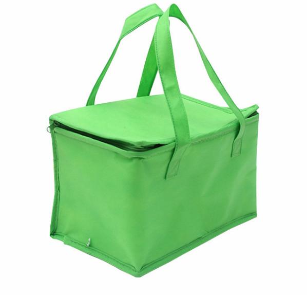 Quality Non-woven Material and Food Use commercial cooler bag. size:25cm*20cm*20cm for sale