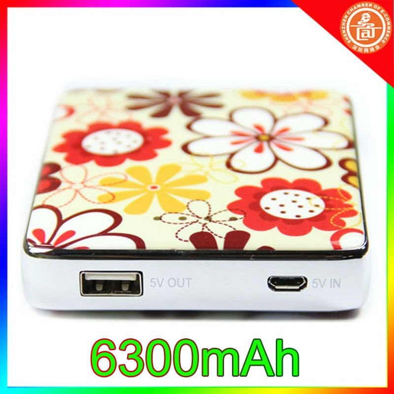 Buy cheap Hot sale 6300mAh rechargeable power bank for ipad/iphone  from wholesalers