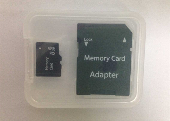 Buy cheap Plastic Micro SD Card Case With SD Adapter , Strong PP Box Packaging For Memory Card from wholesalers
