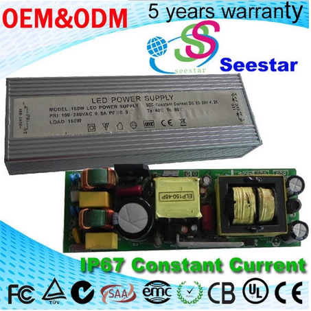 Buy cheap 150W led driver street lamp high bay switching power supply CE SAA KC TUV Approval from wholesalers