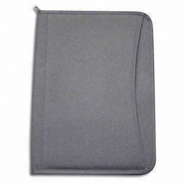 Buy cheap Canvas Portfolio with Zipper, Calculator and Card Pockets from wholesalers
