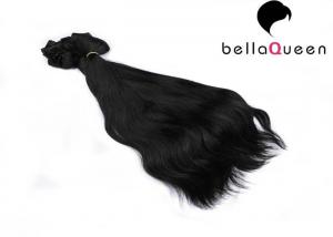 Buy cheap Professional Natural Black Clip In Hair Extension 15 Inch - 26 Inch Without Chemical product