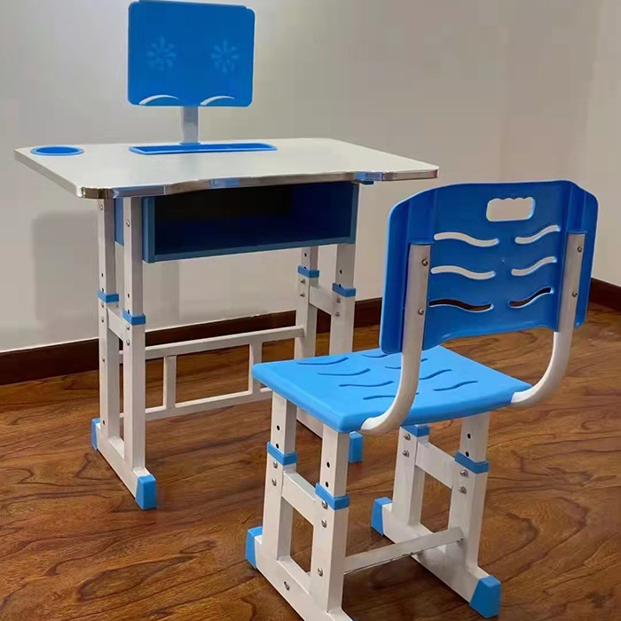 Buy cheap School Kindergarten Desk And Chair Set Home Kids Study Plastic 60x40cm from wholesalers