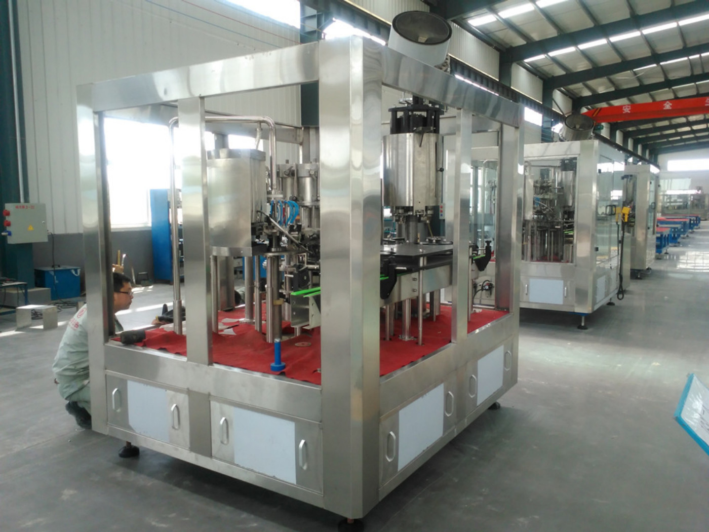 Buy cheap Beer / Beverage Glass Bottle Filling Machine , Automated Bottling Equipment from wholesalers