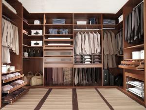 Buy cheap Furniture melamine laminate wood veneer walk-in bedroom wardrobe closet product