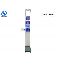 Buy cheap 500kg Load Medical Height And Weight Scales With Coin System Body Weighing Scale product