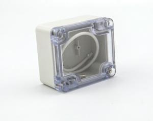 Buy cheap 63*58*35mm Transparent PC Electrical Junction Box With Clear Lid product