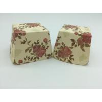 Buy cheap Red Rose Flower Floral Square Cupcake Liners Muffin Case Decoration Food Grade Paper product