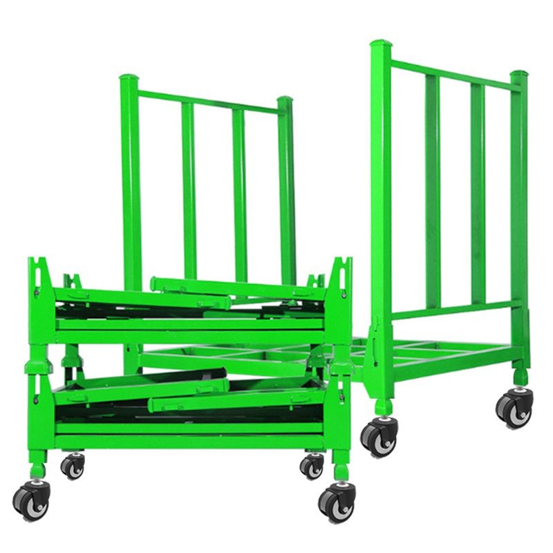 Buy cheap 1500kg Stacker Rack Steel Q235B Stackable Tire Racks Green  Portable product