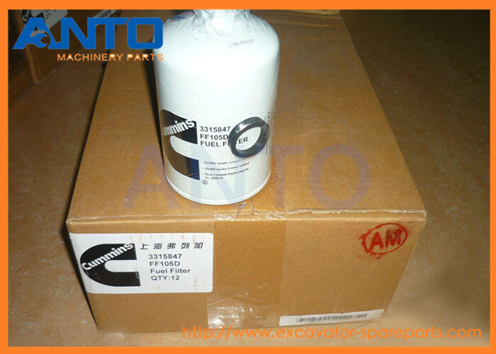 Buy cheap 3315847 9Y4403 154789 4085912 79250023 P550106 Excavator Fuel Filter Element from wholesalers