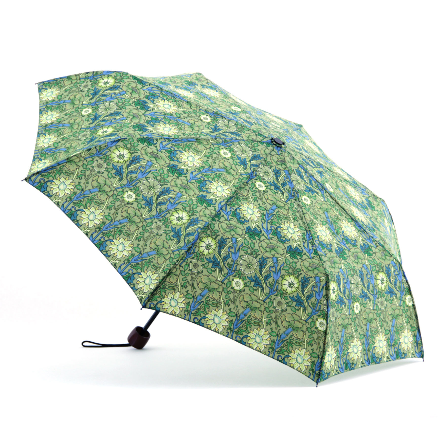 Buy cheap Printed Flat Mini Manual Open Umbrella , Easy Open Close Umbrella Plastic Handle from wholesalers