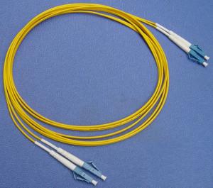 Buy cheap 1, 2, 3 meter or customized PC, UPC, APC LC SM Fiber Optic Patch Cord ≥45 dB return loss product