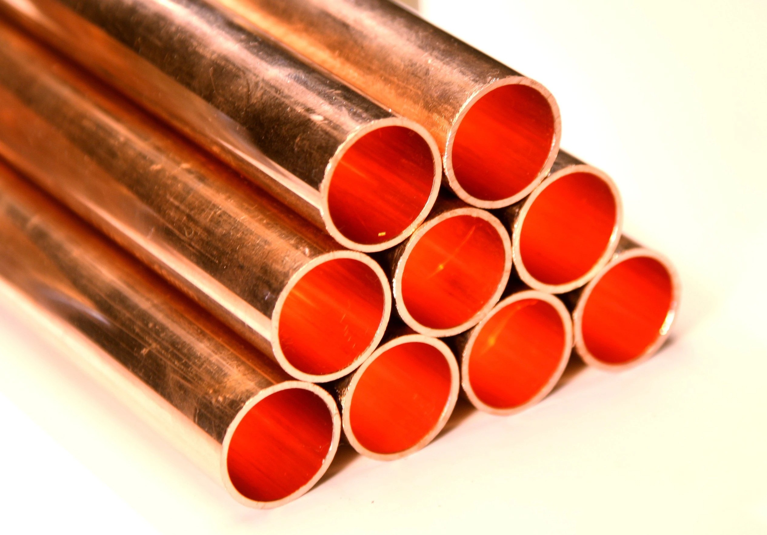Buy cheap Durable Recyclable Copper Metal Pipe 3 Inch 1/2 Inch 15mm For Air Condition from wholesalers