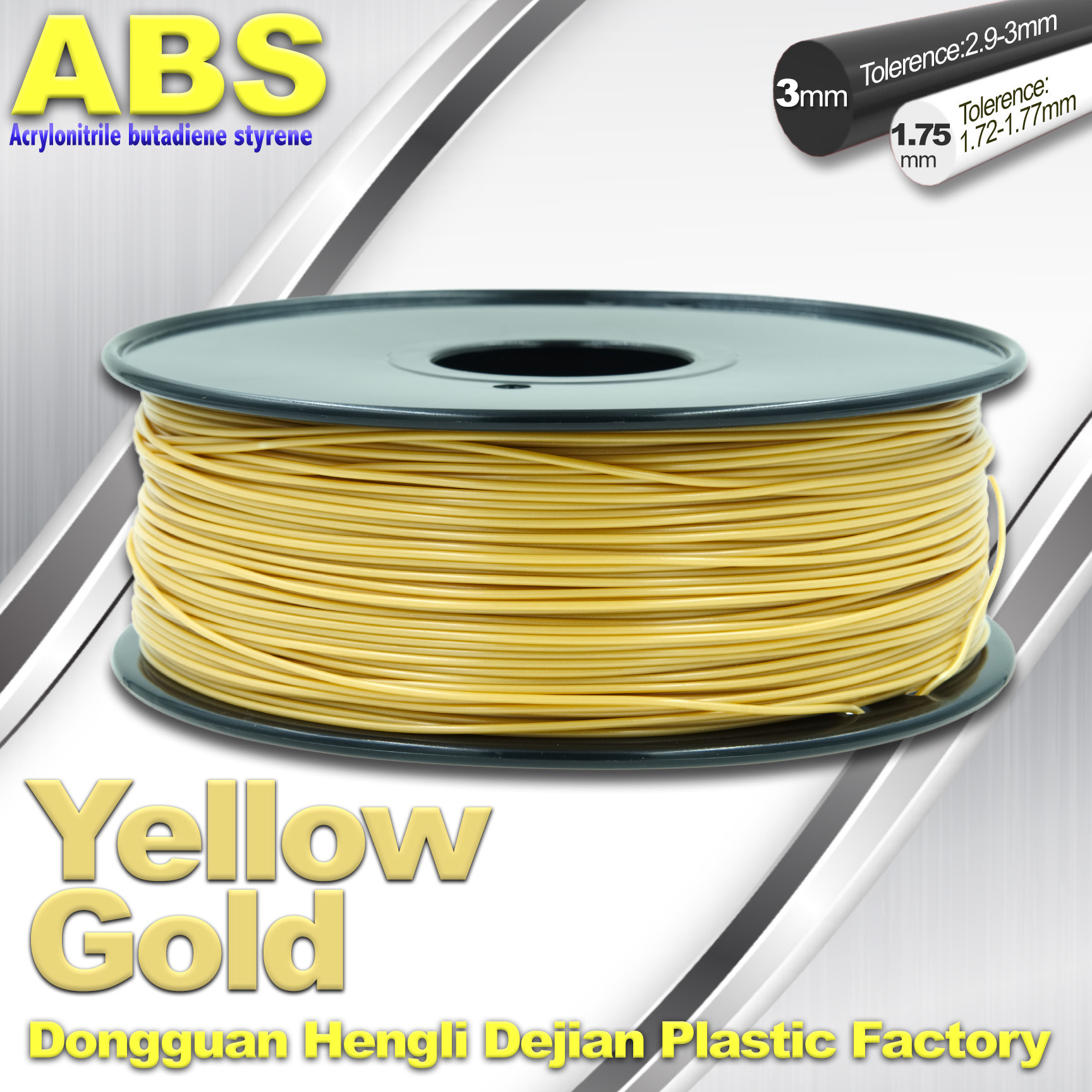 Buy cheap Soft Colorful 1.75mm / 3.0mm 3D Printing ABS Filament Material For 3D Printers product