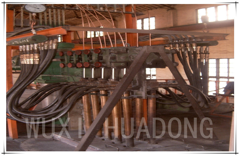 Buy cheap 45KW Electric Furnace Copper Continuous Casting Machine , Upward CCM Machine product