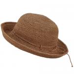 Buy cheap nougat natural raffia hat woman 304 from wholesalers