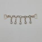 Buy cheap LHZ1152 Decorative Boot Chains For High Heels 128*31MM Environmental Plated from wholesalers