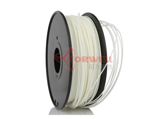 Buy cheap 3mm White Nylon 3D Print Filament High Tenacity For Reprap Leapfrog 3D Printer product