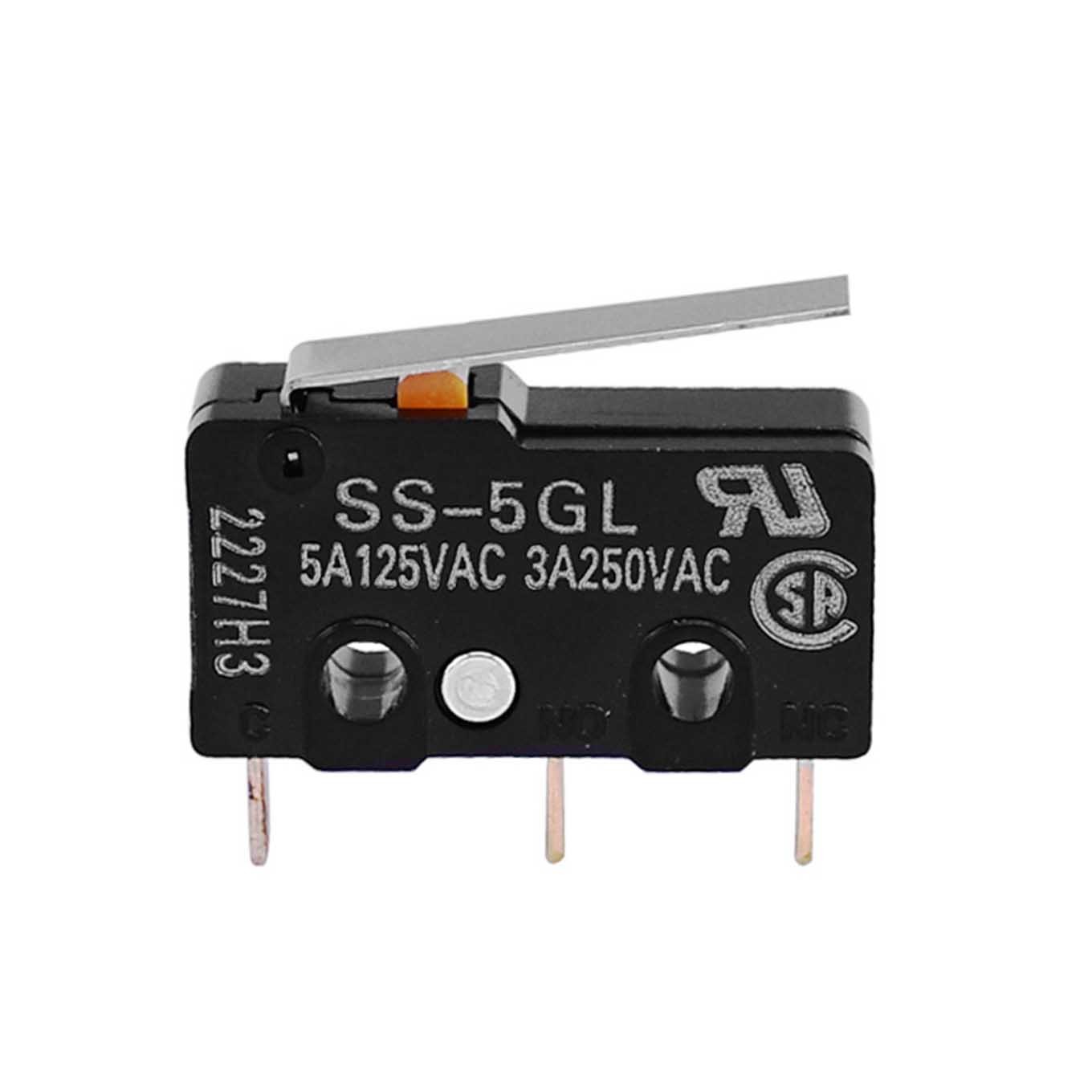 Buy cheap Microswitch 5A 125V SS 5GL Limit Switch Integrated Circuits Parts product