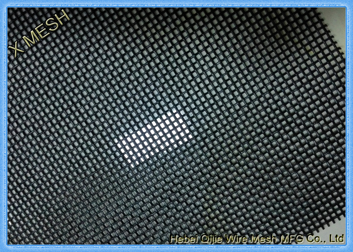 Buy cheap Vinyl Coated Pet Proof Flyscreen Mesh With Black Color North America Standards from wholesalers