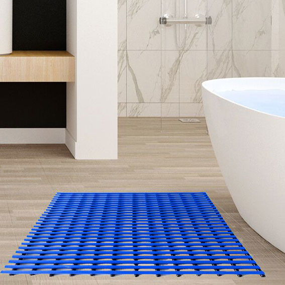 Buy cheap Comfortable Tub Bathroom Anti Slip Floor Mat 90CM*100CM Dry Quickly product