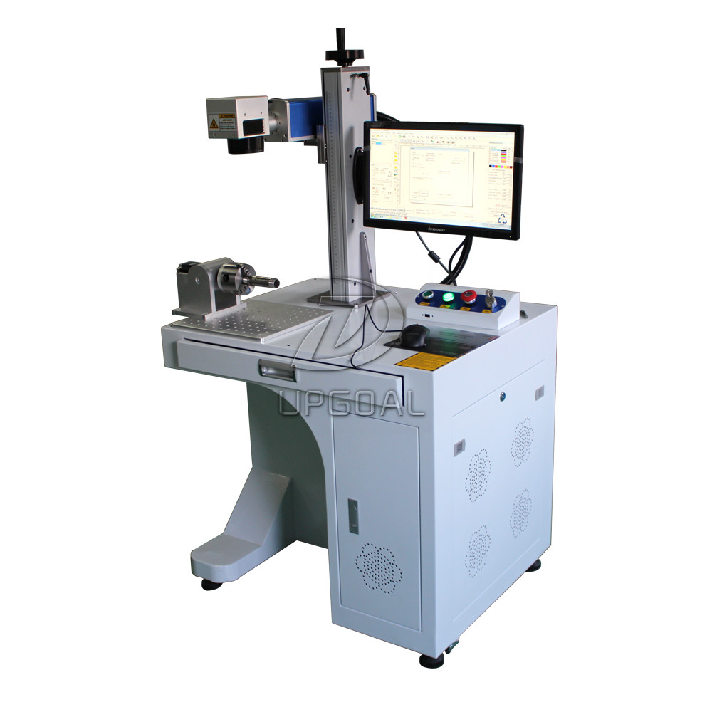 Buy cheap 30W Coffee Spoon/Bearing/Aluminum Nameplate/Stainless Steel Cylinder Laser Marking Machine from wholesalers
