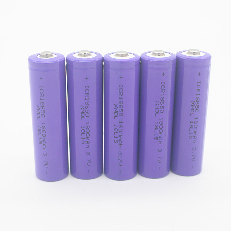 Buy cheap 3.7V 1800mAh 6.66Wh 18650 Rechargeable Li Ion Battery product