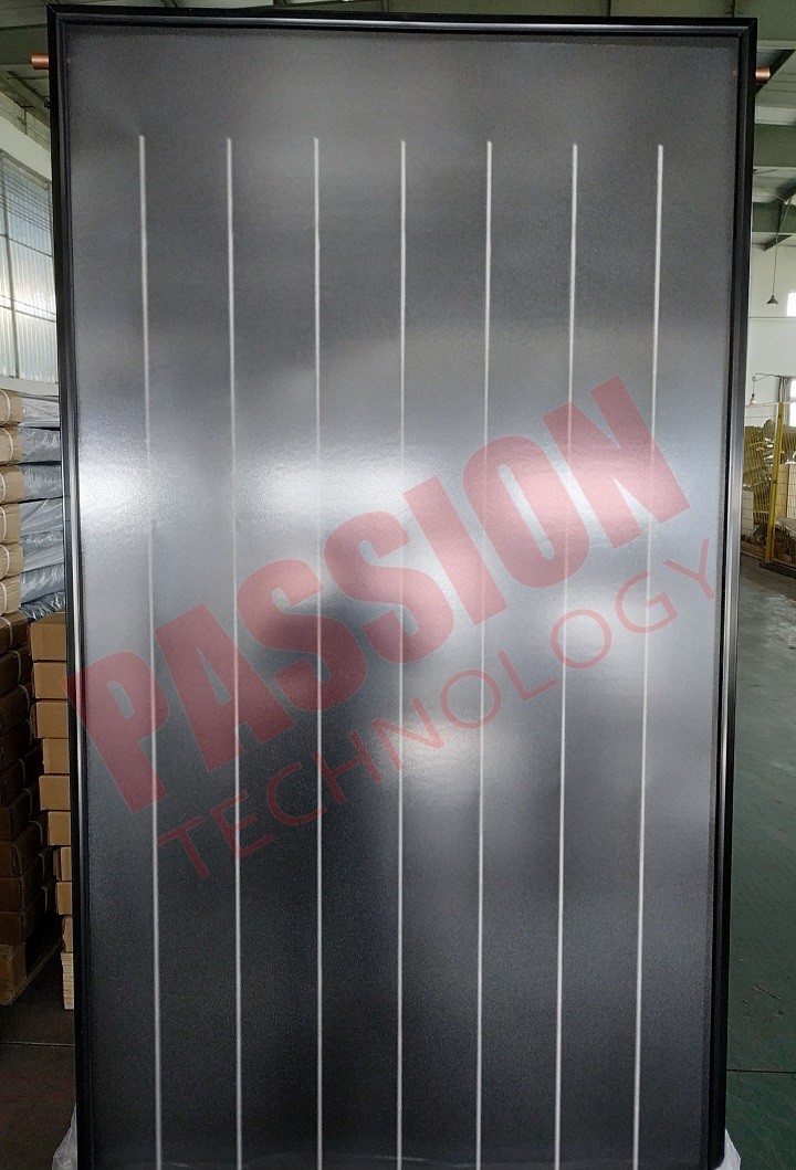 Buy cheap Flat Plate Solar Collector Black Chrome Flat Sun Collector Solar Water Heater from wholesalers
