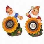 Buy cheap Polyresin Gnome with Solar Light from wholesalers
