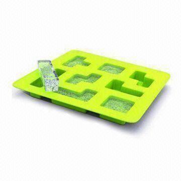 Buy cheap Ice Cube Tray in Tetris Design, Made of 100% Food Grade Silicone, with FDA and LFGB Certificate product
