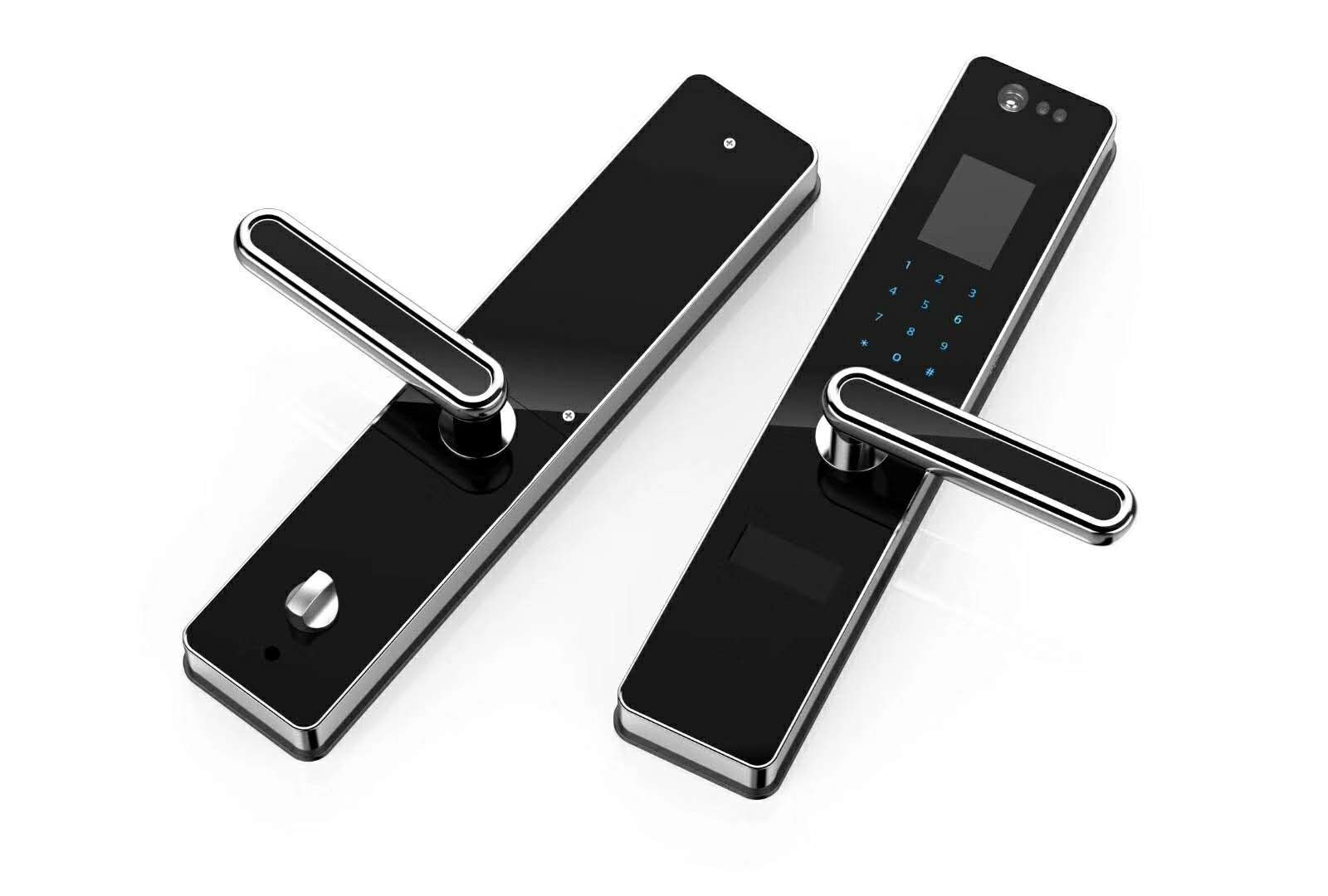 Buy cheap 5 Unlock Ways Face ID Smart Fingerprint Lock For Wood Doors And Metal Door product