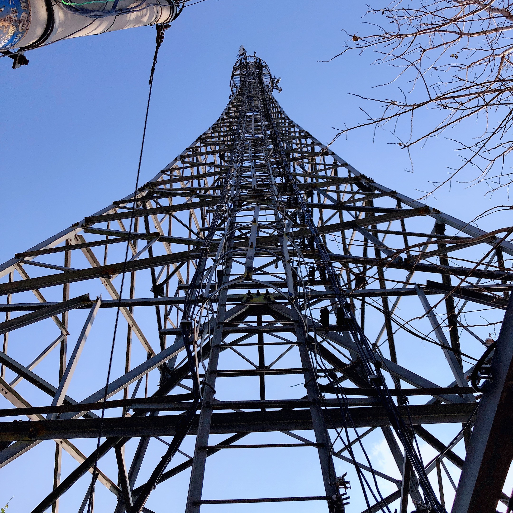 Buy cheap Self Supporting Telecom Communication 15m Lattice Steel Towers product