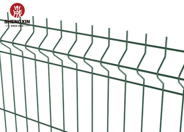 Buy cheap PVC Coated 50x200mm Welded Wire Mesh Fence Curve 3D Galvanized from wholesalers