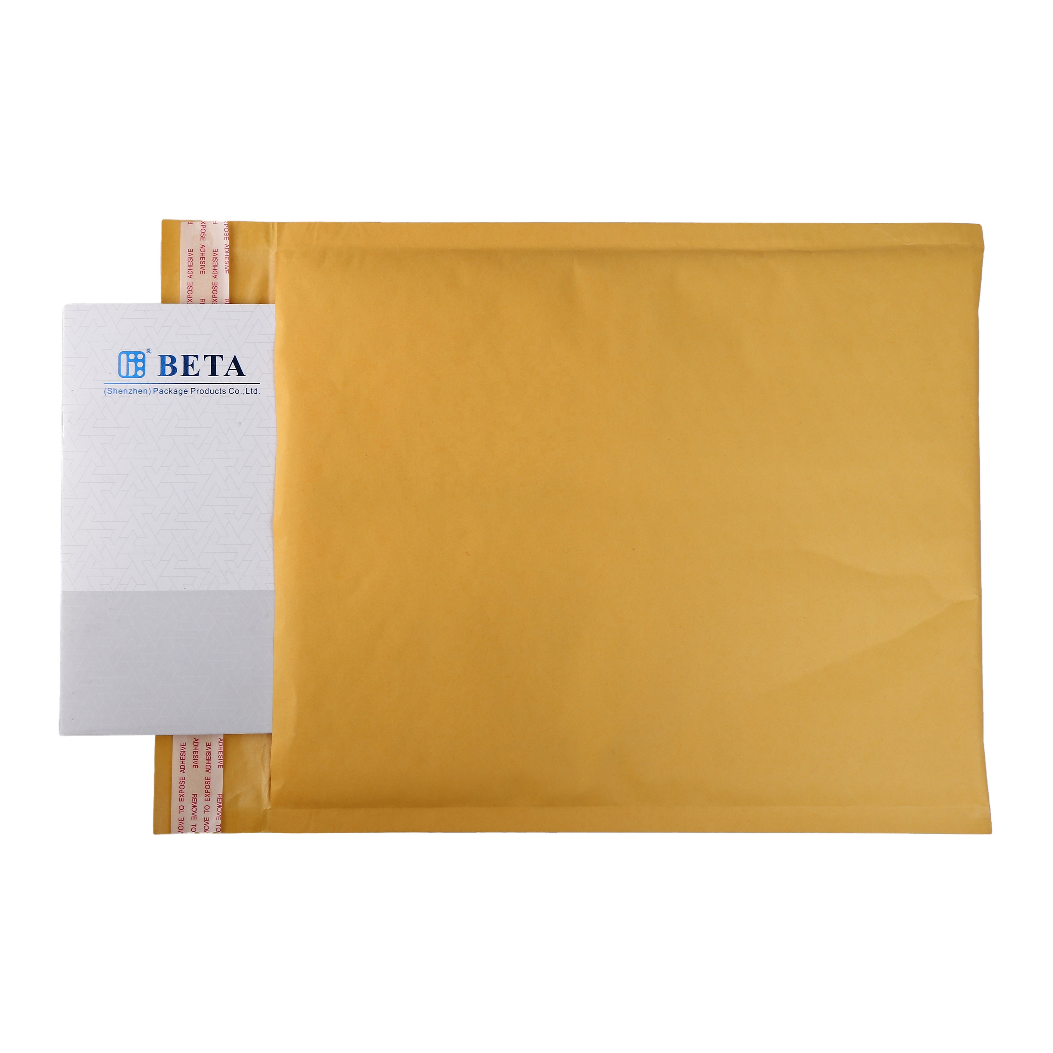 China Custom Printed FSC Kraft Bubble Mailer 4.3mm For Post Office for sale