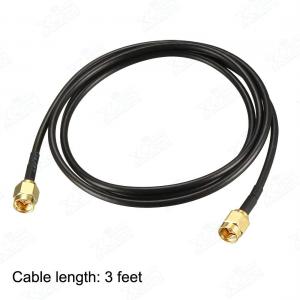 Buy cheap Black Durable LMR240 Antenna Cable Assembly product