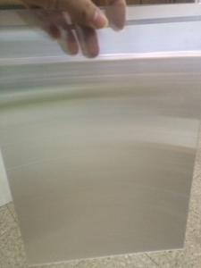 Buy cheap OK3D 51x71cm,0.58mm 100LPI 3D lens Sheet film materials for UV offset print with strong 3D lenticular printing effect product