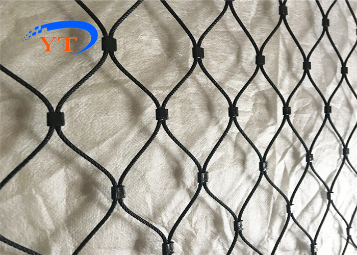 Buy cheap Flexible Architectural Crimped Stainless Steel Cable Net Metal Wire Rope Mesh Netting from wholesalers