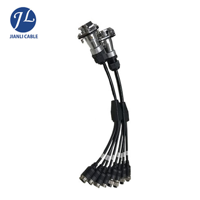 Buy cheap 7 Pin Male To Female Copper Connector​ Backup Camera Cable product