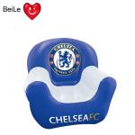 Buy cheap 0.25mmPVC material World Cup fans blue colour inflatable football club sofa from wholesalers