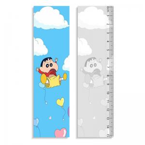 Buy cheap 0.9mm PET + 157g Paper 3D Lenticular Ruler Customized Shape Anime Pattern product