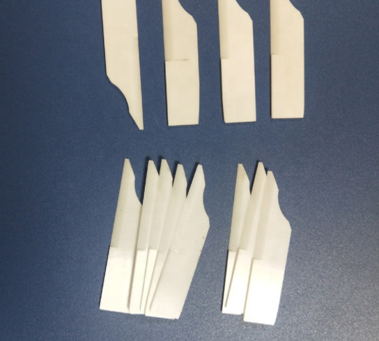Buy cheap Zirconia Ceramic Deburring Tool Blade Industrial Ceramic Blade Non Rust from wholesalers