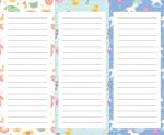 Buy cheap Self Stick Magnetic Fridge Notepads Refrigerator Grocery List Magnet 9*3.5inch from wholesalers