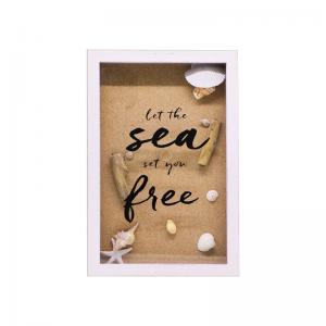 Buy cheap Simple Style Personalized Wall Plaque Wall Plaque Decorative Sign Sea Beach Design product