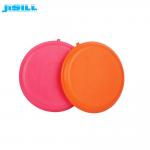 Buy cheap Hard HDPE Outer Material  Cool Gel Ice Packs  Round Shape For Food Meat Frozen from wholesalers