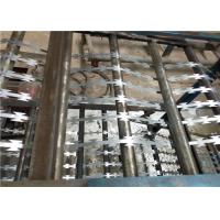 Buy cheap Blade Galvanized Barbed Wire Concertina Mesh Lashings In Coastal Areas product