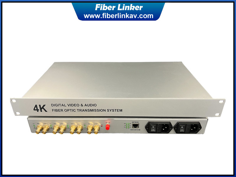 Buy cheap Broadcast 4K resolution  12G-SDI Fiber Converter with Gigabit Ethernet over CWDM from wholesalers