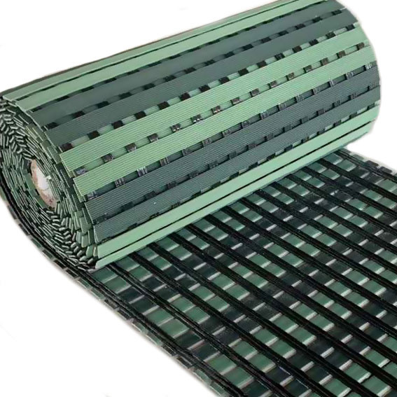 Buy cheap Open Grid Drainage Non Slip PVC Flooring Rolls For Swimming Pools product