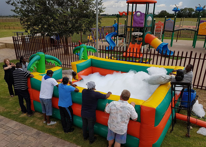 Buy cheap Inflatable Bubble Fun Commercial Inflatable Foam Pit For Sale product