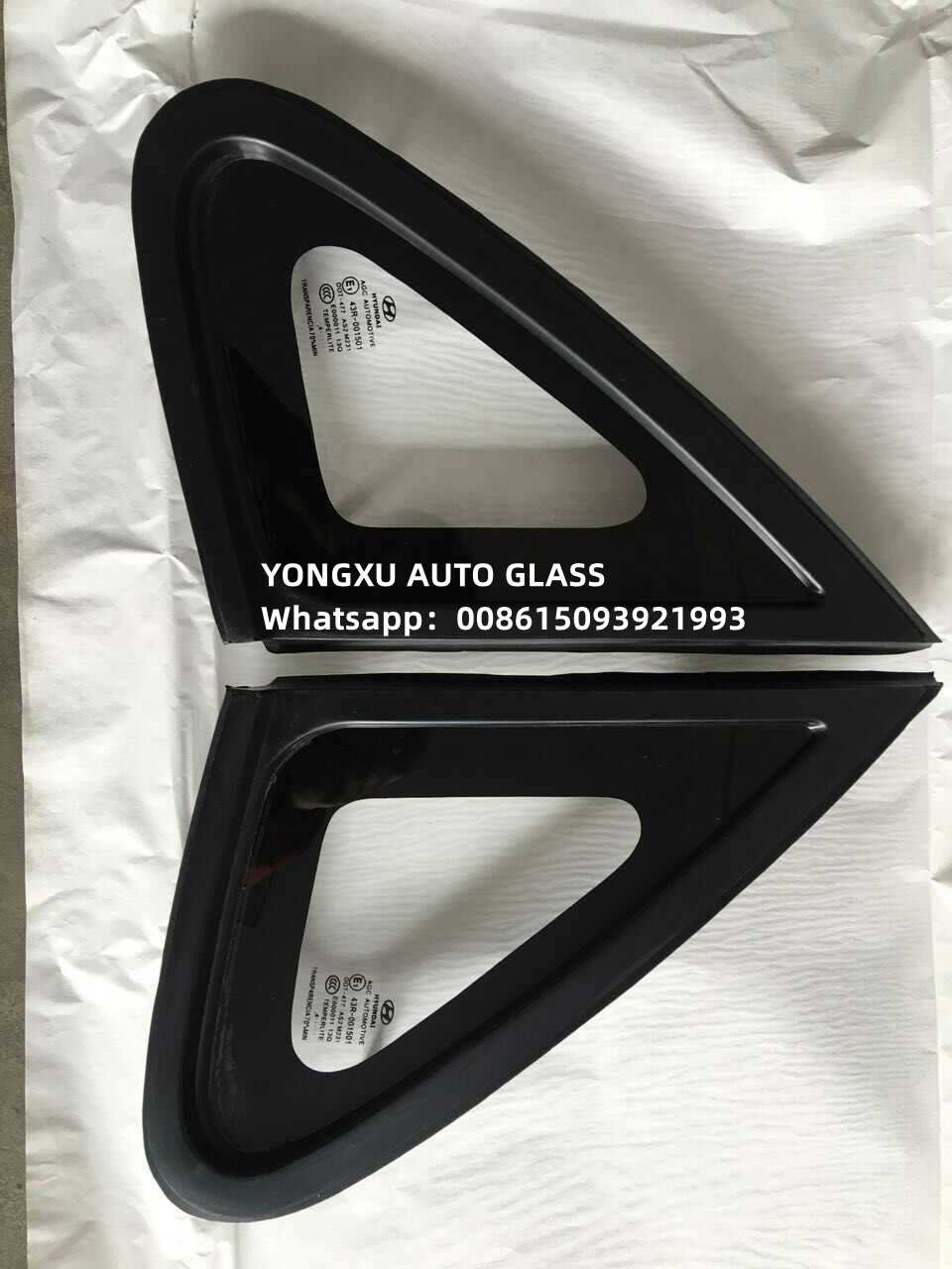 Buy cheap Hyundai Elantra Avante Car Quarter Window 4d Sedan 2006-2011 Laminated Windshield Glass from wholesalers