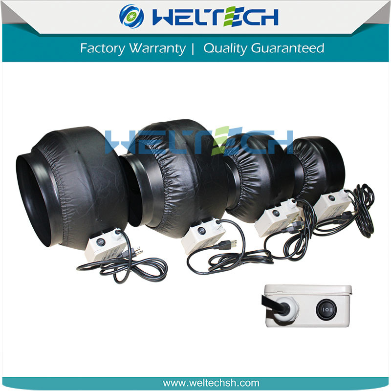 Buy cheap Centrifugal Inline Duct Fan for Hydroponics Diameter 31.5cm - 2931m3/h from wholesalers